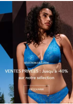 Prospectus Aubade : VENTES PRIVÉES : Jusqu'à -40%
