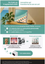 Prospectus Boulanger : L’enceinte qui transforme le son en art