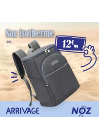 Prospectus Noz Achicourt : ARRIVAGE Sac isotherme