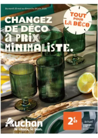 Prospectus Auchan LONGUENESSE : Changez de déco à prix minimaliste