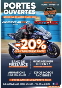 Prospectus Moto Axxe VILLE LA GRAND : Portes ouverts