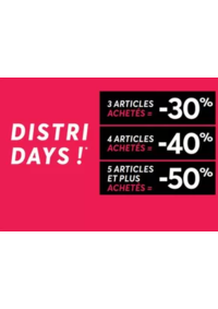 Prospectus distri-center Saint-Méen-le-Grand : Distri Days