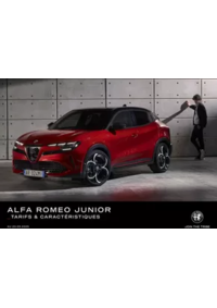Prospectus Alfa Roméo BOULOGNE BILLANCOURT : Catalogue Alfa Romeo JUNIOR