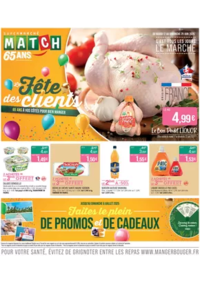 Prospectus Supermarchés Match Arras : La Fête des clients