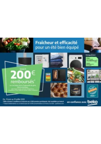Prospectus Copra PLELAN LE PETIT : Beko vous rembourse jusqu'à 200€