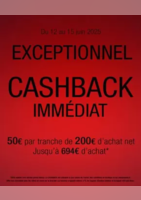 Offre CASHBACK - MAUBOUSSIN