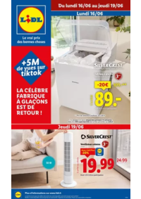 Prospectus Lidl CHABEUIL : Mode, jeux et équipements pour le jardin et pour la cuisine… Équipez-vous chez Lidl !