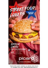 Prospectus Picard SAINT ORENS DE GAMEVILLE : Street food lovers