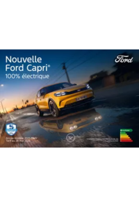Prospectus Ford LABARTHE SUR LEZE : Ford Nouveau Capri 100% Électrique