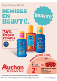 Prospectus Auchan TOMBLAINE : Remises en beauté