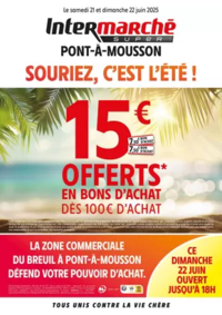 Prospectus Intermarché Super Pont-à-Mousson : PROS LOCAL - 02117 - PONT A MOUSSON