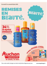 Prospectus Auchan Supermarché : Remises en beauté, c'est aussi dans votre Super