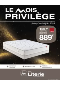 Prospectus Monsieur meuble GIEN : Jusqu’au 24 juin, offrez-vous le confort d’une literie de qualité avec des offres exclusives !