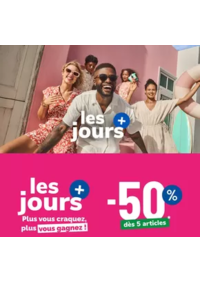 Prospectus La Halle CHASSENEUIL-DU-POITOU RUE DU COMMERCE : Les jours +