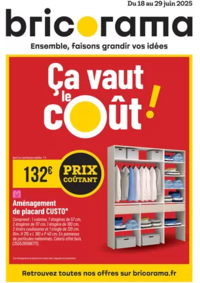 Prospectus Bricorama LAON : Ça vaut le coût !