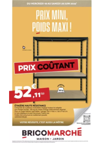 Prospectus Bricomarché CHARMES : Bricomarché Prix Mini, Poids Maxi !