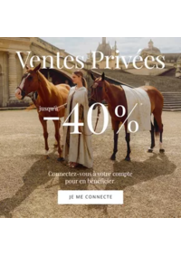 Prospectus Yves Delorme ROUEN : Ventes Privées jusqu'à -40%