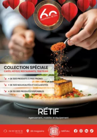 Prospectus Retif Villeneuve Les Beziers : Prix COLLECTION SPÉCIALE