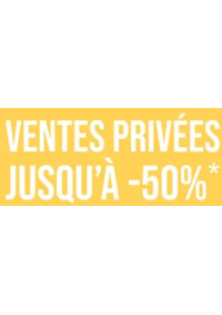 Prospectus Etam Lingerie BOULOGNE-BILLANCOURT : Ventes Privées jusqu'à -50%