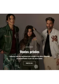 Prospectus Redskins PARIS 21 RUE DU FAUBOURG ST ANTOINE : Découvrez une sélection exclusive de pièces emblématiques à prix réduit, avec des remises allant jus