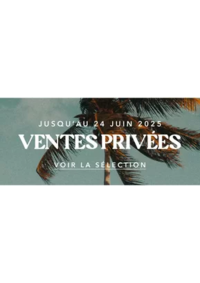 Prospectus Revendeur Banana Moon ST AUNES : Ventes privées