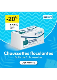 Prospectus irrijardin ESTANCARBON : Chaussettes floculantes
