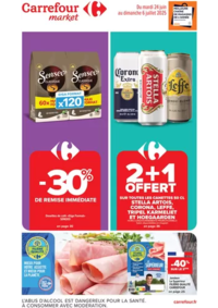 Prospectus Carrefour Drive GUIGNES : 2+1 OFFERT