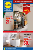 Prospectus  : Chez Lidl, retrouvez la nouvelle sélection Parkside, toujours à petits prix !