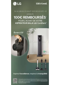 Prospectus Copra ECQUES : LG vous rembourse jusqu'à 100€