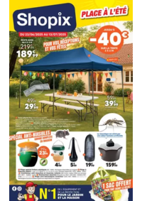 Prospectus SHOPIX LE COTEAU : PLACE À L’ÉTÉ