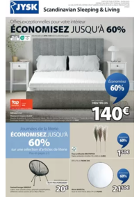 Prospectus Jysk AUXERRE : Offres exceptionnelles