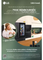Prospectus BeDigital : LG EQUIPEMENT CUISINE