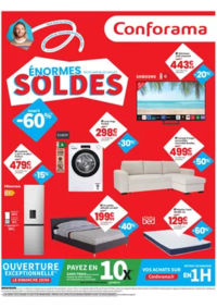 Prospectus Conforama ESTANCARDON : Soldes