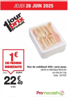 1 jour prix produit - Promocash