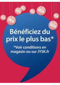 Prospectus Jysk NOYON : Offres exceptionnelles