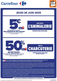 Prospectus Carrefour SENS - Rte de Maillot : UNIQUEMENT CE JEUDI 26 JUIN DANS VOTRE MAGASIN