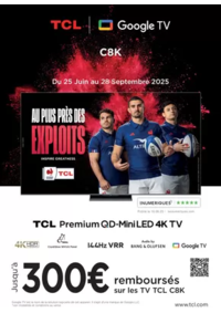 Prospectus BeDigital Saint-Laurent-du-Var : TCL TV C8K