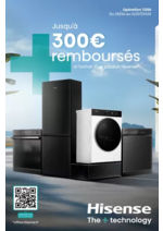Prospectus Boulanger : OFFRE Hisense : jusqu'à 300€ remboursés !
