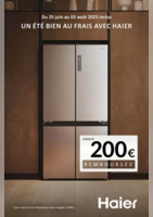 OFFRE HAIER : jusqu'à 200€ remboursés ! - Boulanger