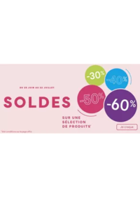 Prospectus Passion Beautés St etienne de fontbellon : Soldes : profitez jusqu'à -60% sur une sélection de produits