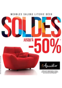 Prospectus L'ameublier ROMORANTIN : L’été est là… et votre intérieur aussi mérite sa dose de soleil !