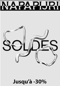 Prospectus Napapijri Perpignan : Soldes Femme Jusqu'à -30%