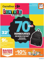 Prospectus Carrefour Drive : LA RENTRÉE À PETIT PRIX