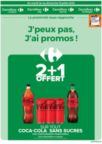 Prospectus Carrefour Drive ABBEVILLE : J'PEUX PAS, J'AI PROMOS DU 01 AU 13 JUILLET 2025