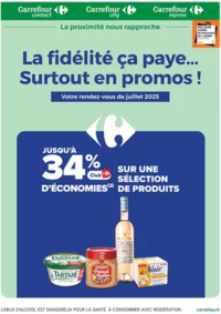 Prospectus Carrefour Drive PONTAULT COMBAULT : LA FIDÉLITÉ ÇA PAYE... SURTOUT EN PROMOS !