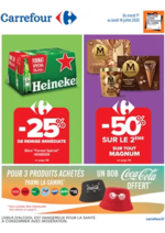 Prospectus Carrefour Drive : -50% SUR LE 2ÈME SUR TOUT MAGNUM