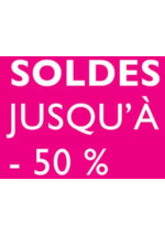 Promos et remises  : SOLDES jusqu'à -50 %