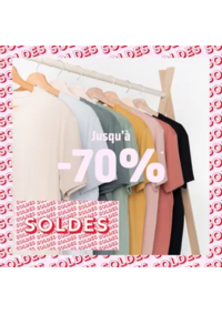 Prospectus Kiabi PANTIN : SOLDES jusqu'à -70 %