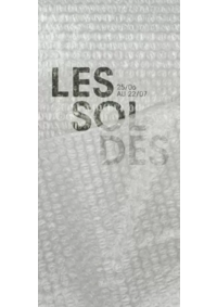 Prospectus CINNA PARIS 75 bd de Courcelles : Les soldes Cinna