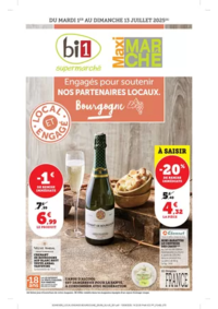 Prospectus Maximarché Saint saulge : Engagés pour soutenir NOS PARTENAIRES LOCAUX.
